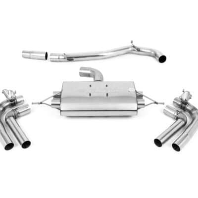 Milltek RVS Sportuitlaat Cupra Formentor 4Drive OPF 310pk - Non-Resonated - SSXSE256 - Carbon Jet Uitlaatsierstukken