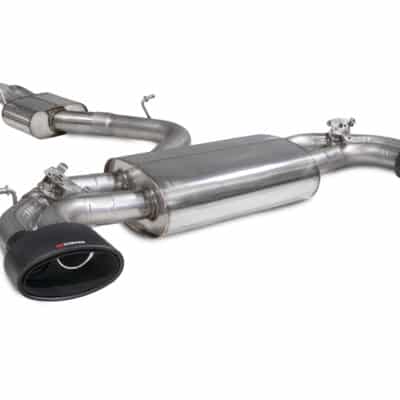 Scorpion RVS Sportuitlaat - Audi RS3 8V Sportsback (OPF) - Met klep - Resonated -