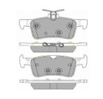 TAROX - Remblokken Set - Ford Fiesta Mk8 1.5 ST EcoBoost - Achteras - SP0835