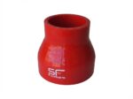 SF Hoses Siliconen reduceerstuk - 76mm-51mm rood