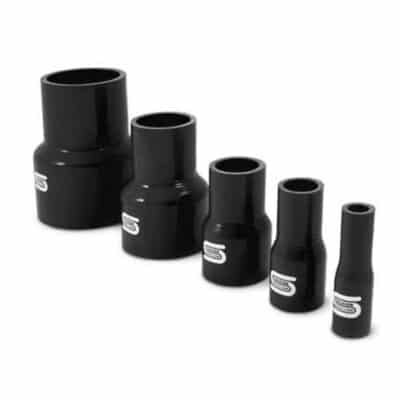 Siliconhoses - Siliconen Reduceerslang - 76mm naar 63mm - ZWART