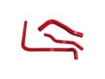 hgsisws789-r SF Hoses Zichtbare Koelvloeistofslangen - Rood:Blauw - VW Golf 5 GTI + Golf 6 GTI + R + Seat Leon Cupra