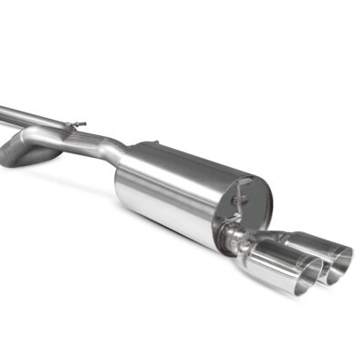 Scorpion RVS Sportuitlaat - VW Polo GTI 6C 1.8 TSI - non-resonated - Polished sierstukken - SVWS051