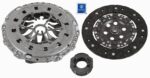 Sachs Versterkte Koppelingsset - 15% Sterker - Audi A3 8P + TT 8J 1.8 TFSI + Seat Leon 1P + VW Golf 6 1.8 TSI - met OE LUK-koppelingsset - 3000.951.614A-S - complete set